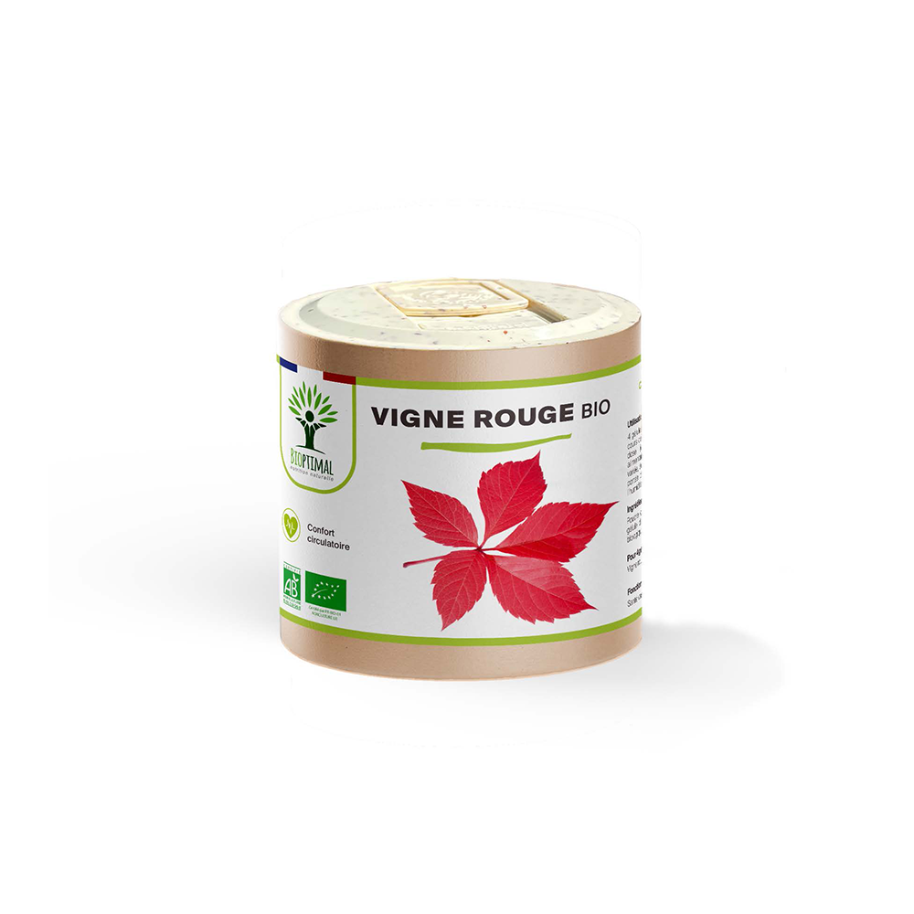 Vigne rouge bio gélules -  Bioptimal