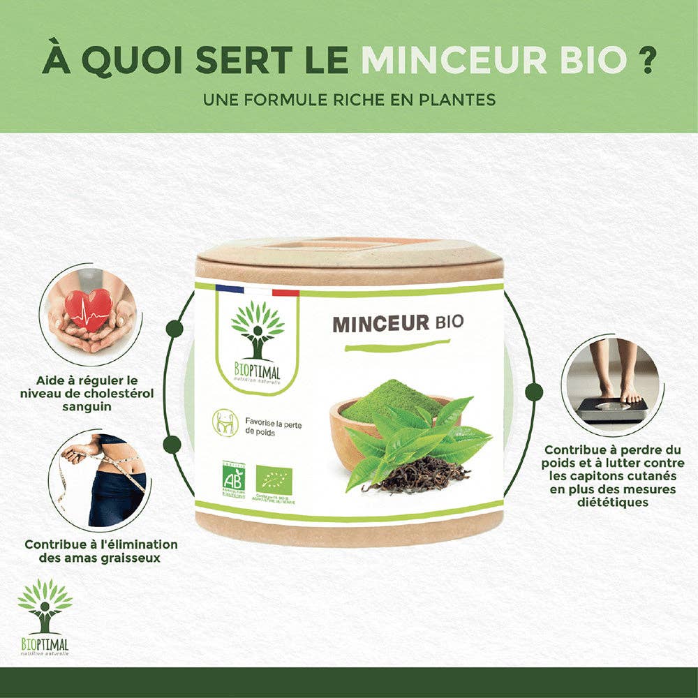 Minceur bio gélules -  Bioptimal