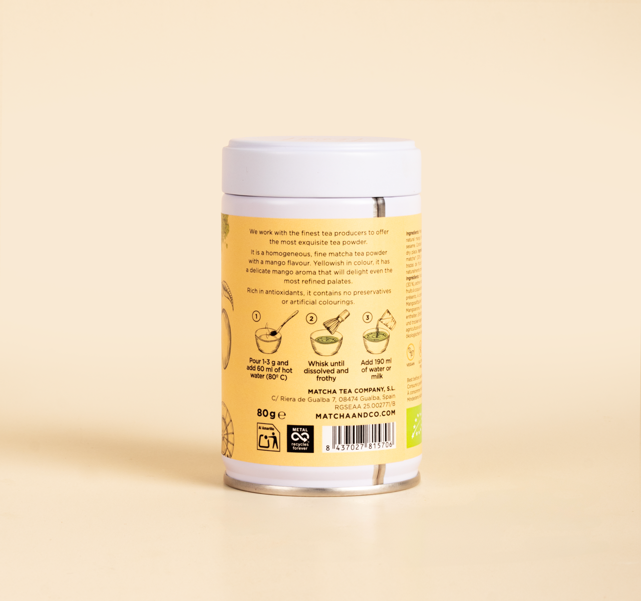 Matcha & CO - NOUVEAU ! Matcha mangue biologique