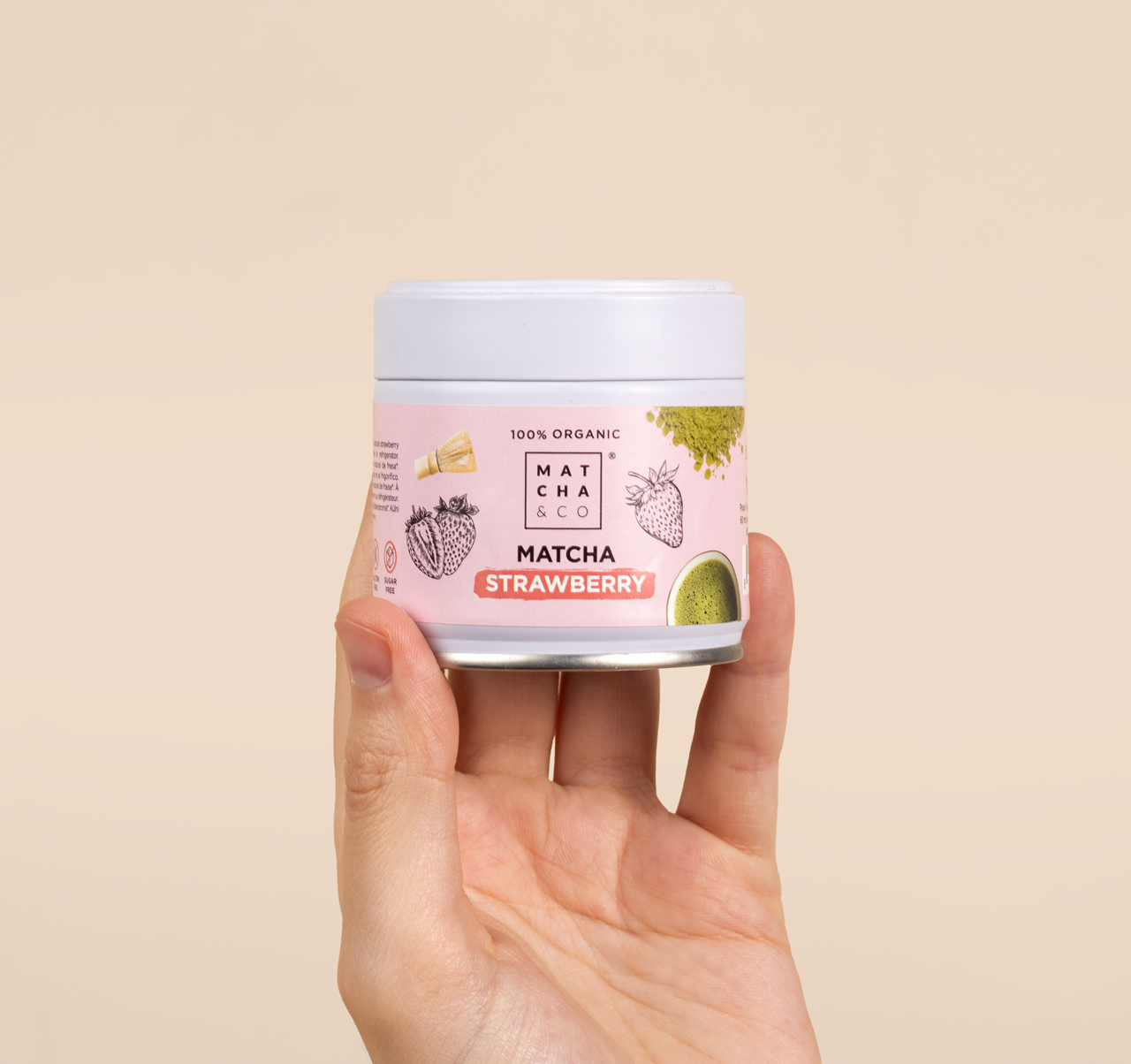 Matcha & CO - NOUVEAU ! Matcha biologique à la fraise
