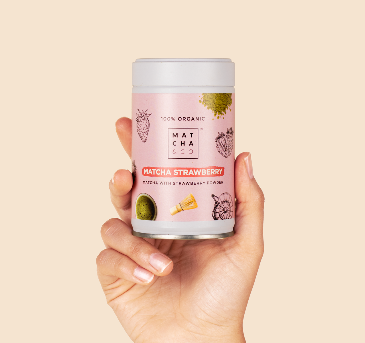 Matcha & CO - NOUVEAU ! Matcha biologique à la fraise