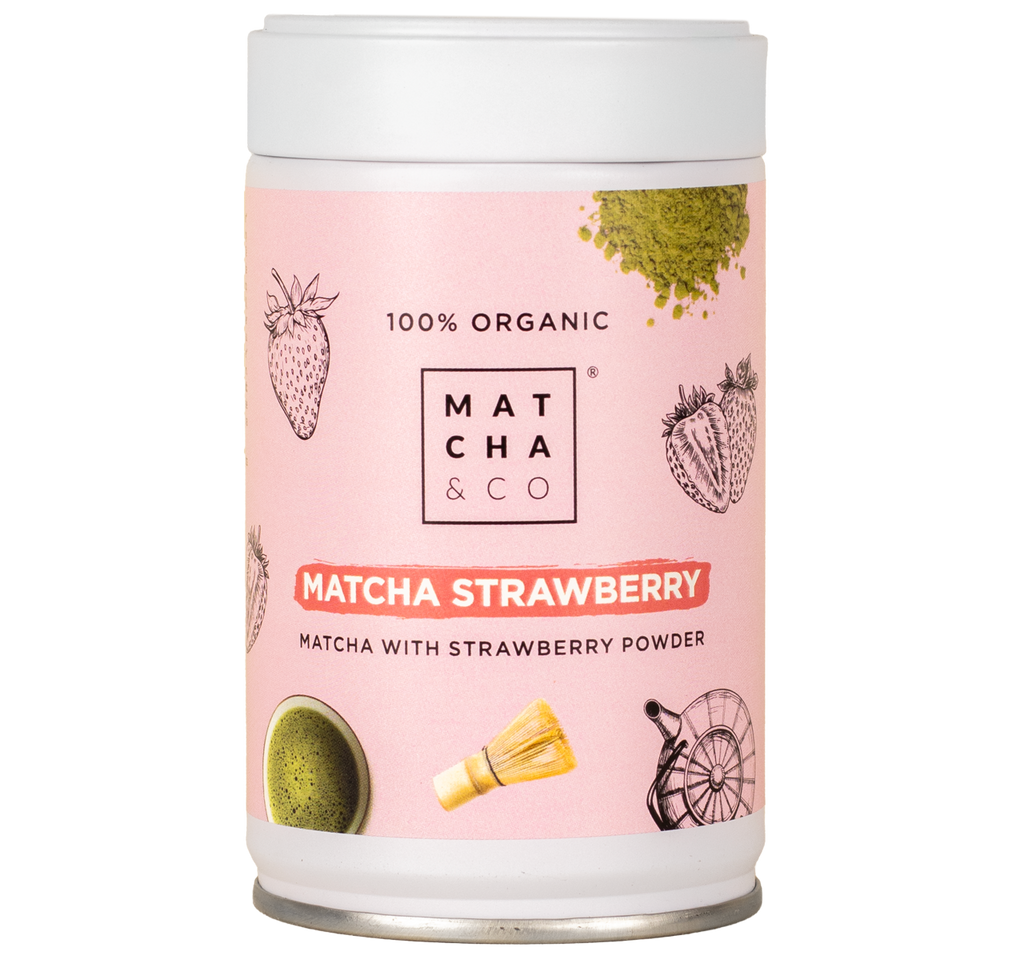 Matcha & CO - NOUVEAU ! Matcha biologique à la fraise