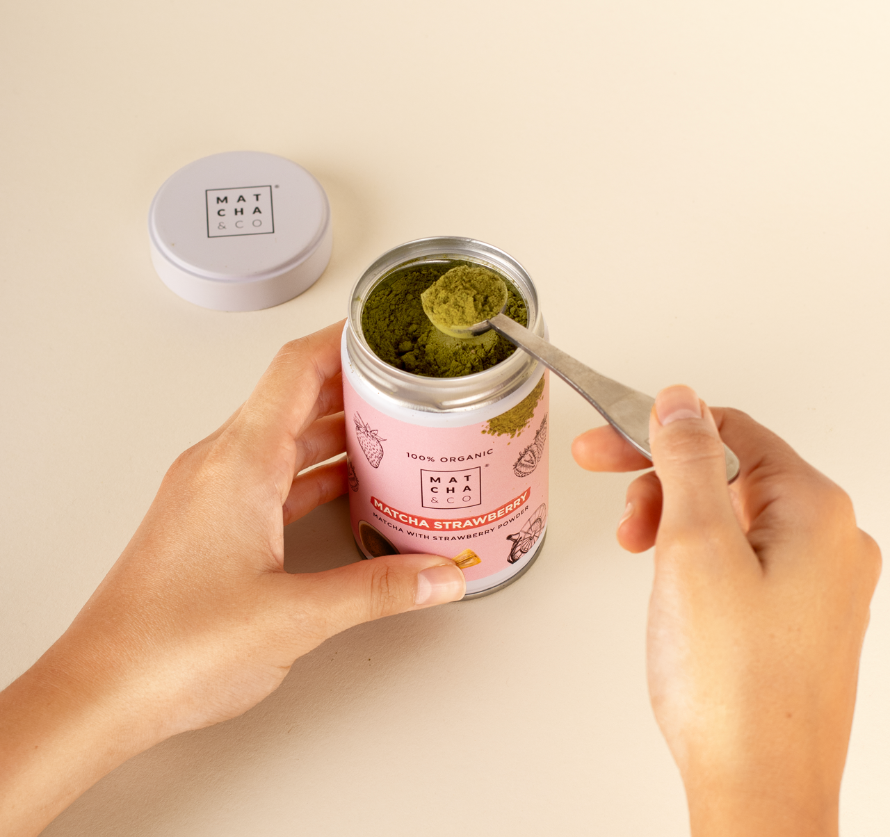 Matcha & CO - NOUVEAU ! Matcha biologique à la fraise