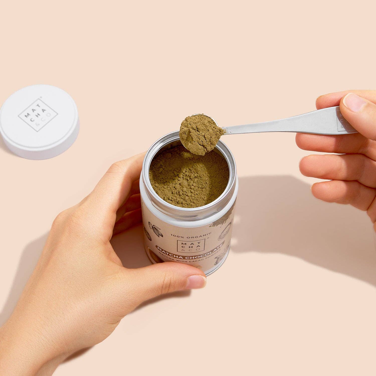 Chocolat matcha biologique - 80 g