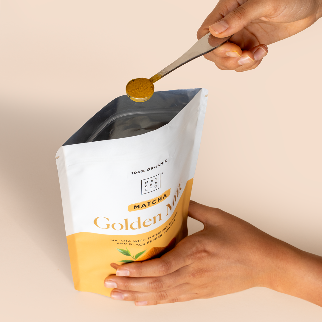 Matcha & CO - Lait doré au matcha