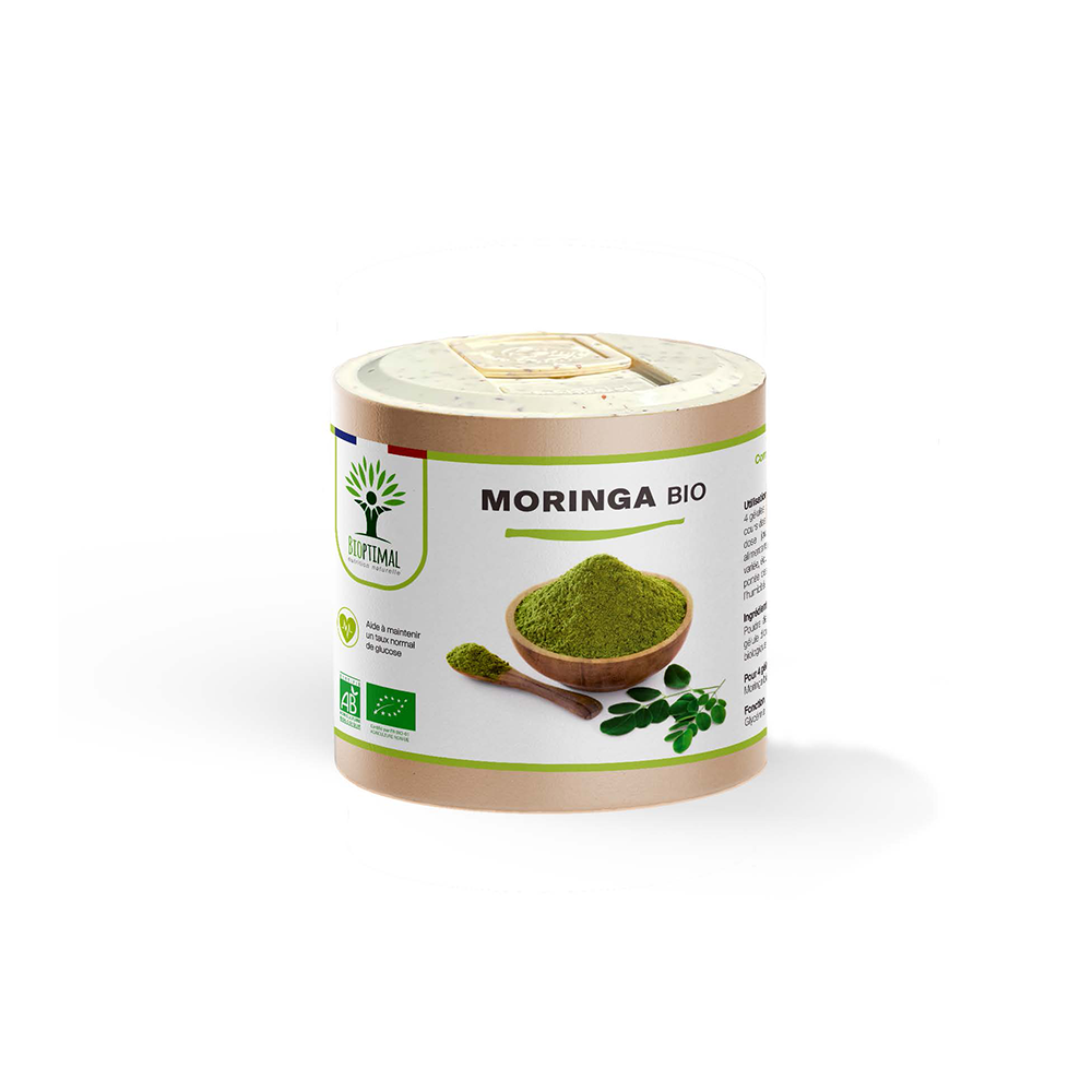 Bioptimal - Moringa bio gélules -  Bioptimal