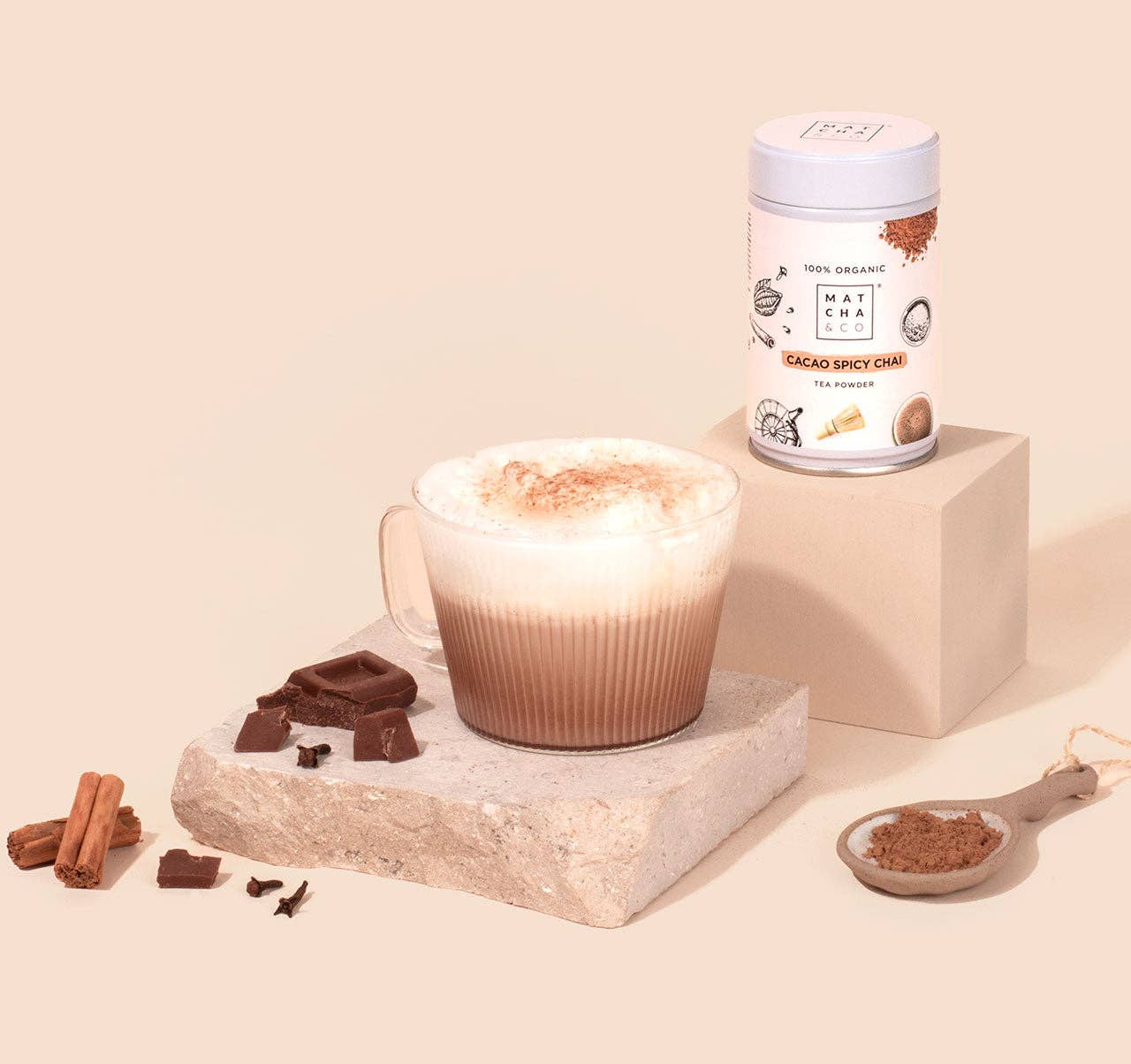 Matcha & CO - Thé Cacao Chai