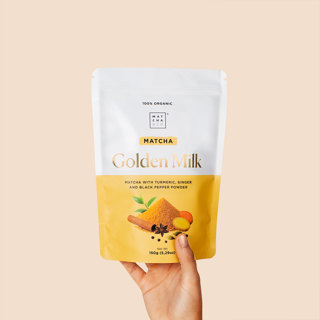 Matcha & CO - Lait doré au matcha
