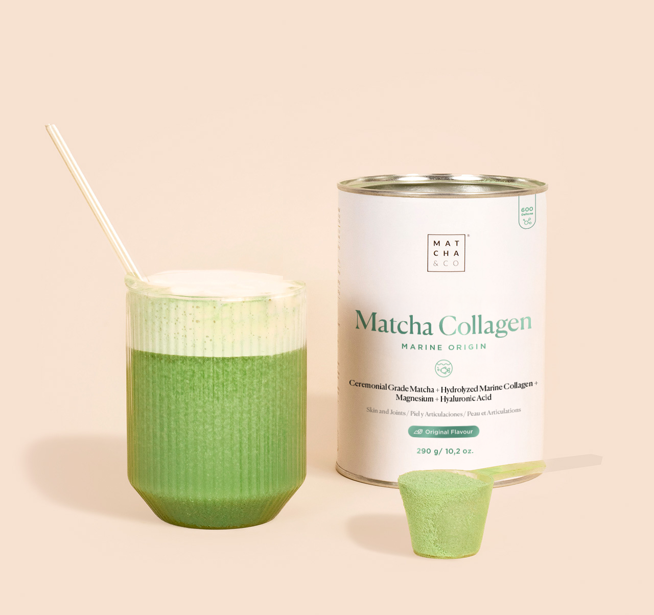 Matcha & CO - Collagène marin au matcha