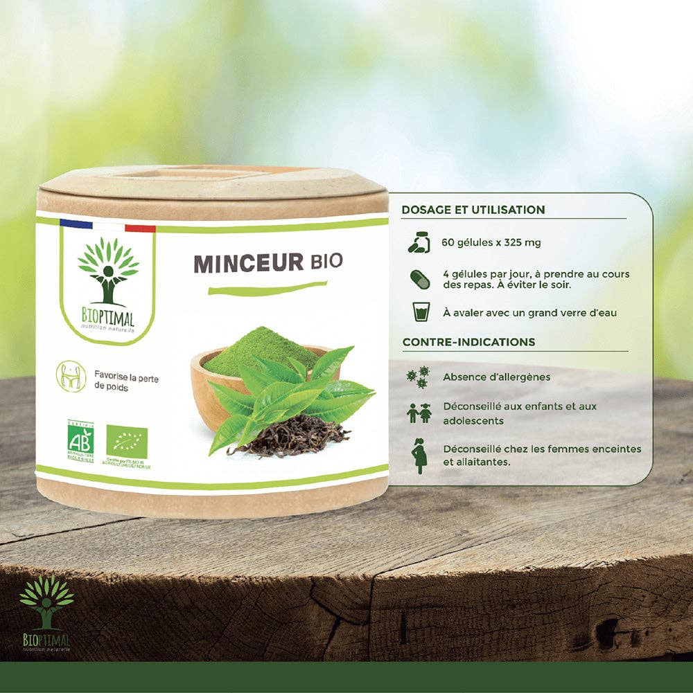 Minceur bio gélules -  Bioptimal
