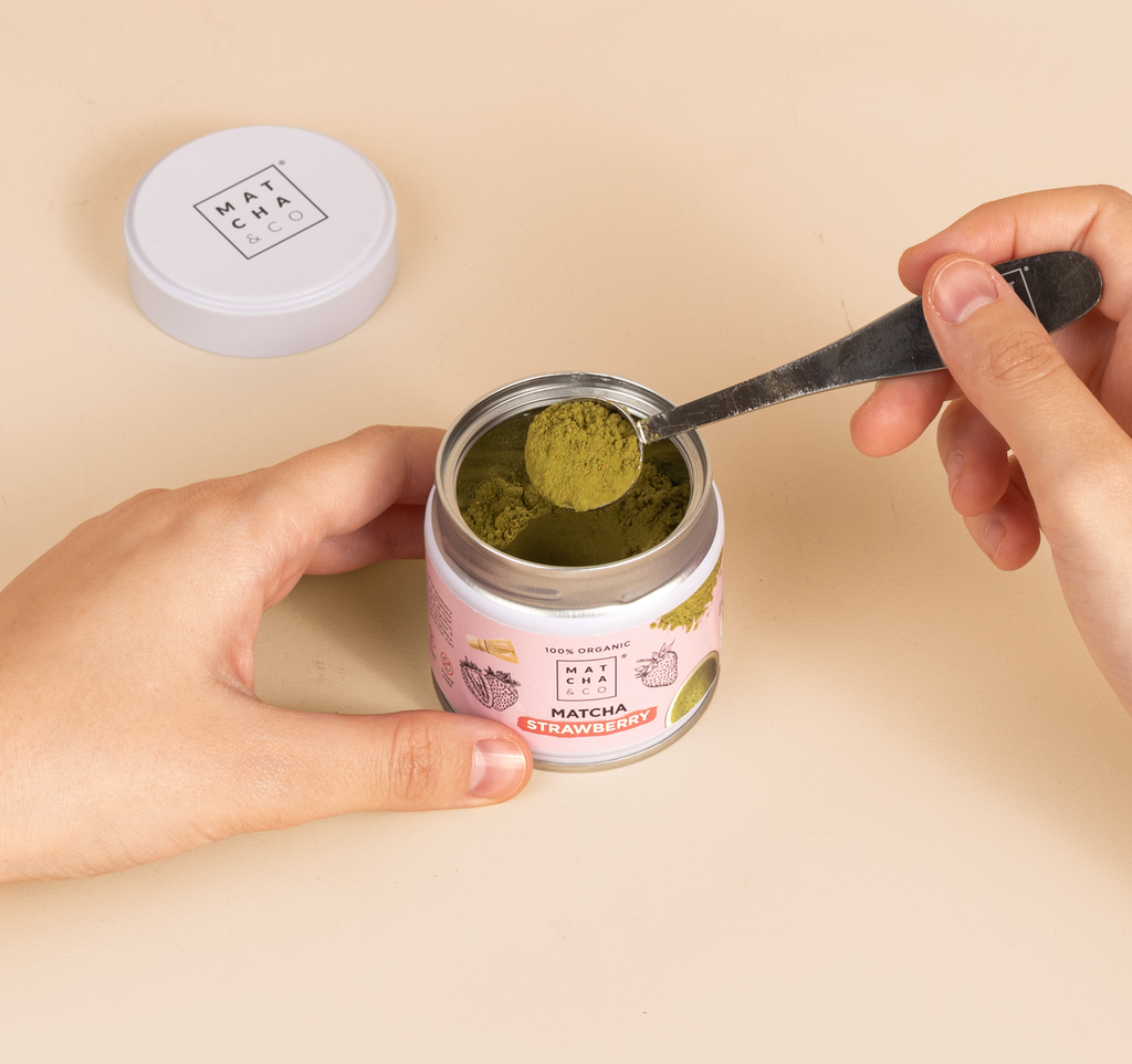 Matcha & CO - NOUVEAU ! Matcha biologique à la fraise