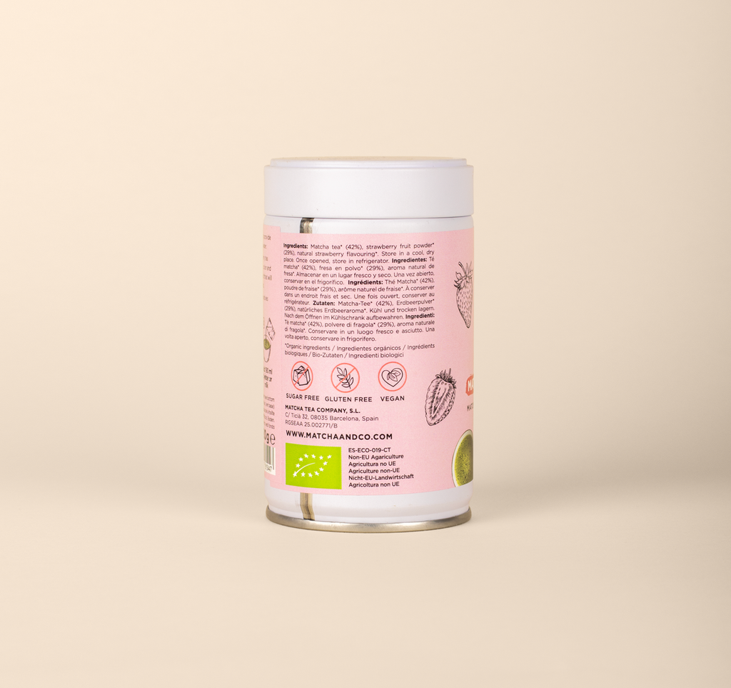 Matcha & CO - NOUVEAU ! Matcha biologique à la fraise