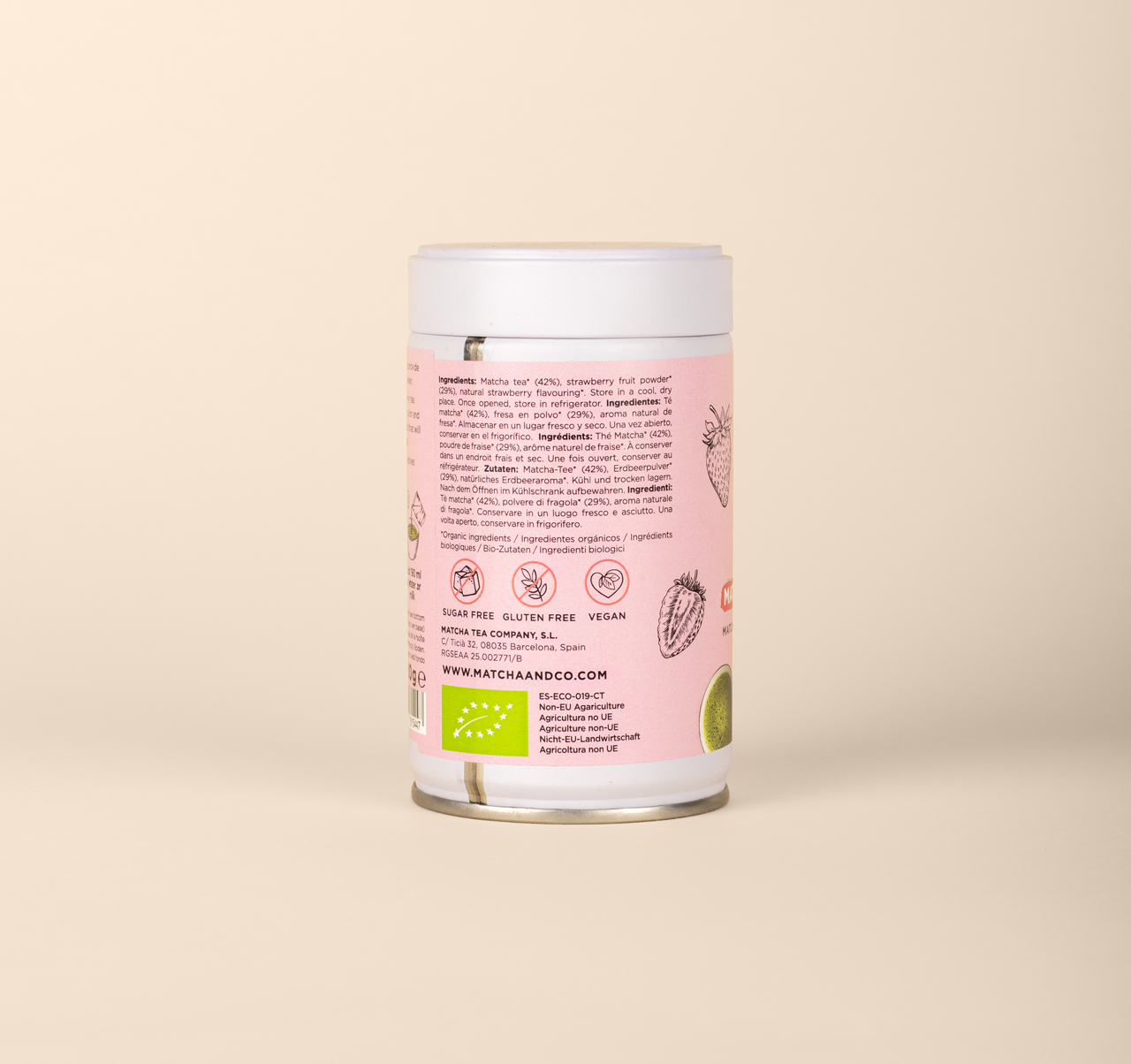Matcha & CO - NOUVEAU ! Matcha biologique à la fraise