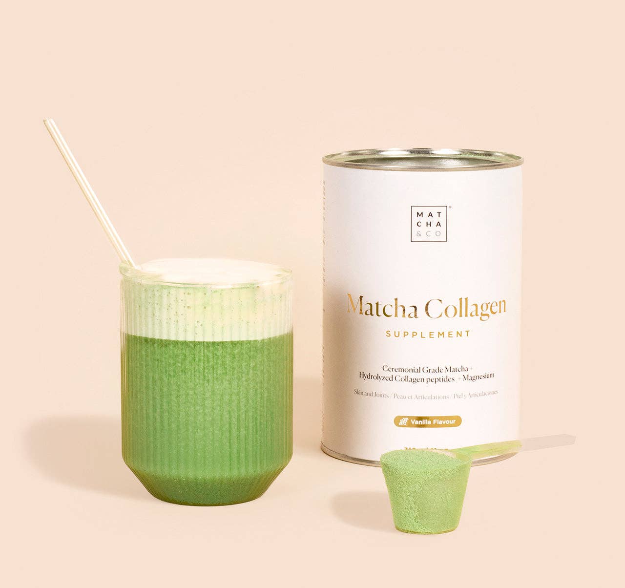 Matcha Collagène - 300 g
