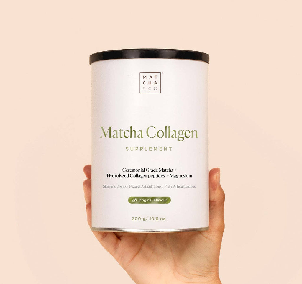 matcha neutre a base de collagène idéal pour la peau , les ongles, les articulations